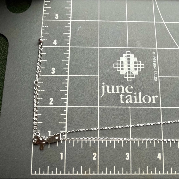 Kate Spade Chain Reaction Mini necklace in silver - Picture 7 of 8